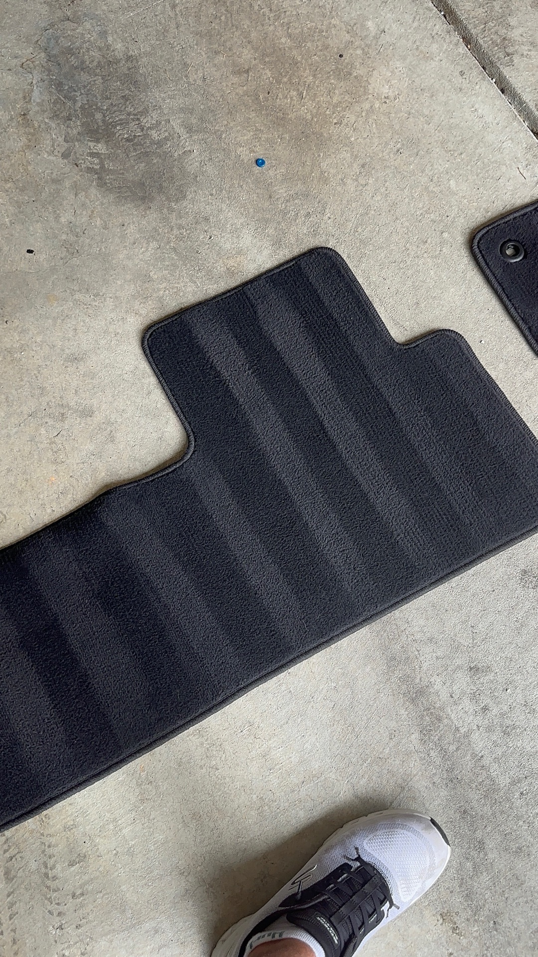 Floor mat after detailing